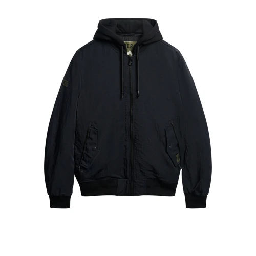SUPERDRY Ανδρικό Μπουφάν Bomber Ovin Military Hoo