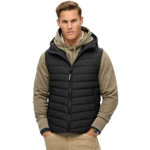 SUPERDRY Ανδρικό Αμάνικο Μπουφάν D3 Sdcd Hooded F