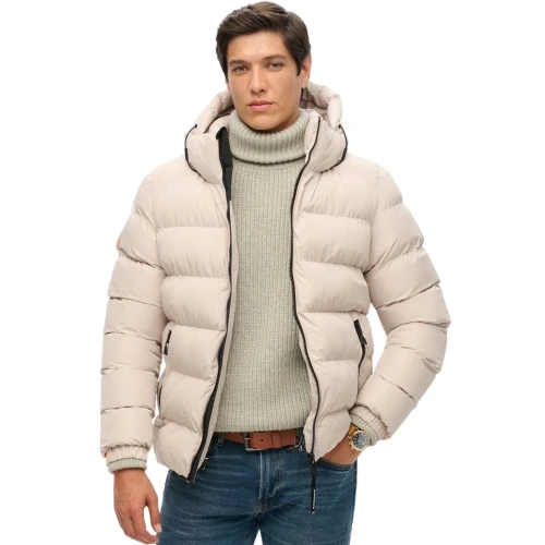 SUPERDRY Ανδρικό Μπουφάν Puffer με Κουκούλα M5011905A D1 Sdsw Hooded Sp