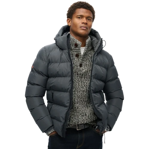 SUPERDRY Ανδρικό Μπουφάν Puffer με Κουκούλα M5011905A D1 Sdsw Hooded Sp