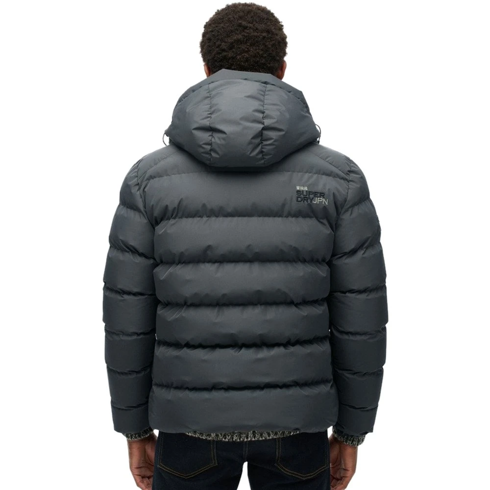 SUPERDRY Ανδρικό Μπουφάν Puffer με Κουκούλα M5011905A D1 Sdsw Hooded Sp
