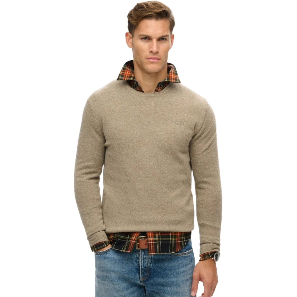 SUPERDRY Ανδρική Πλεκτή Μπλούζα Ovin Essential Sl