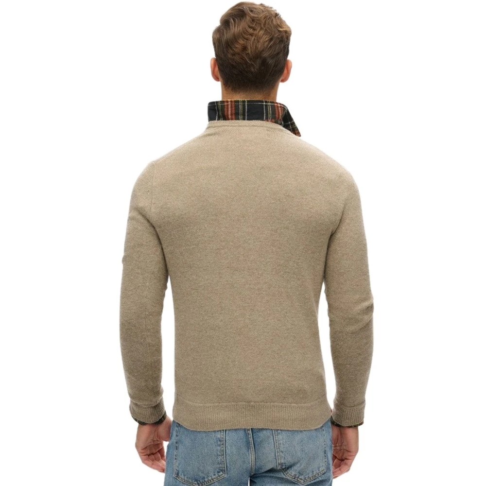 SUPERDRY Ανδρική Πλεκτή Μπλούζα Ovin Essential Sl
