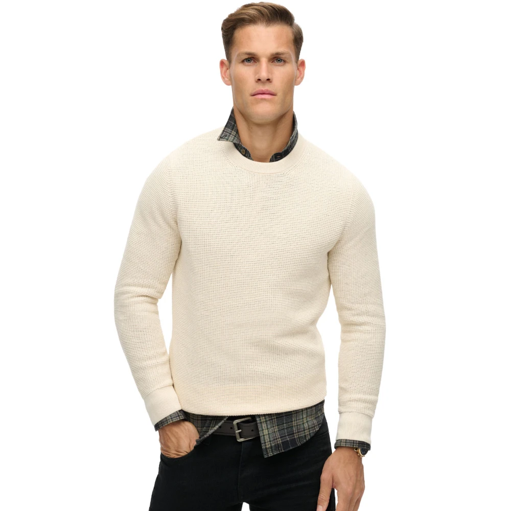 SUPERDRY Ανδρική Πλεκτή Μπλούζα D3 Textured Crew