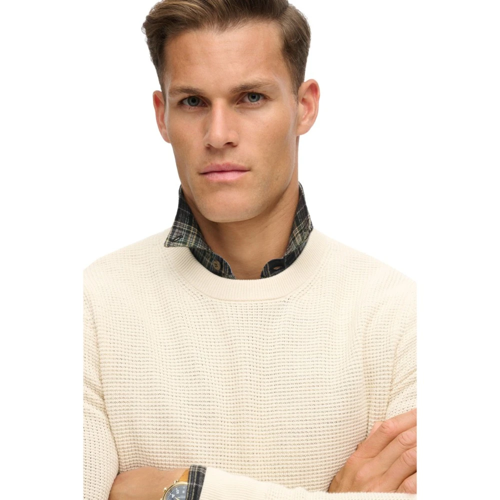 SUPERDRY Ανδρική Πλεκτή Μπλούζα D3 Textured Crew