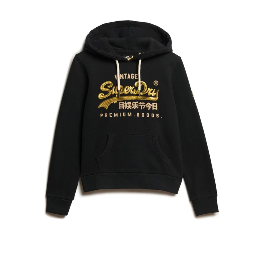 SUPERDRY Γυναικεία Μπλούζα Φούτερ D1 Ovin Embelli