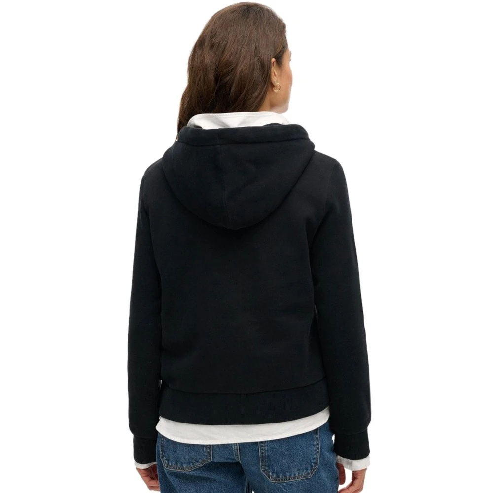 SUPERDRY Γυναικεία Μπλούζα Φούτερ D1 Ovin Embelli