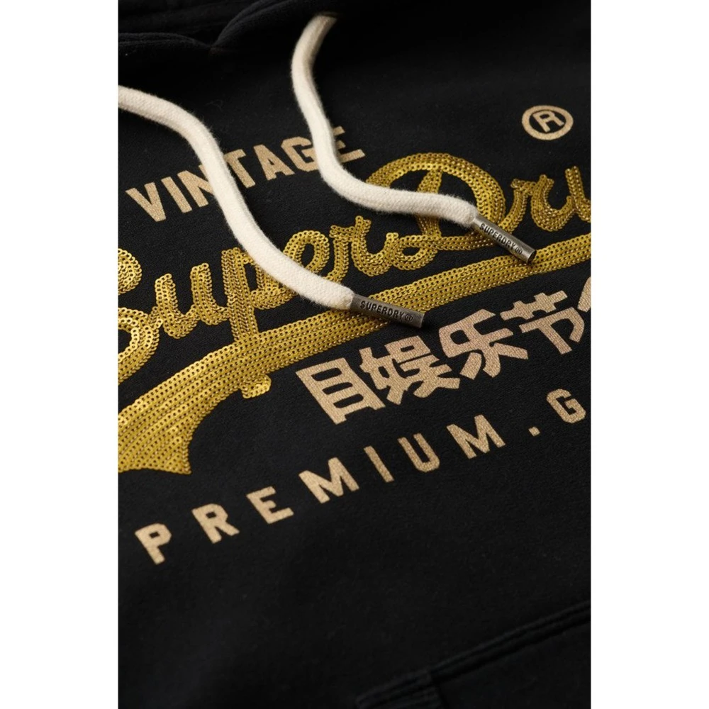 SUPERDRY Γυναικεία Μπλούζα Φούτερ D1 Ovin Embelli