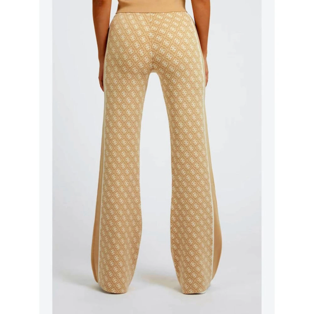 GUESS Γυναικείο Παντελόνι Lise 4G Logo Swtr