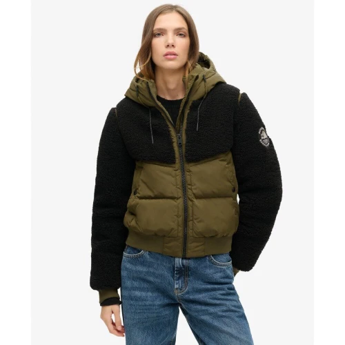 SUPERDRY Γυναικείο Μπουφάν Bomber D3 Ovin Everest