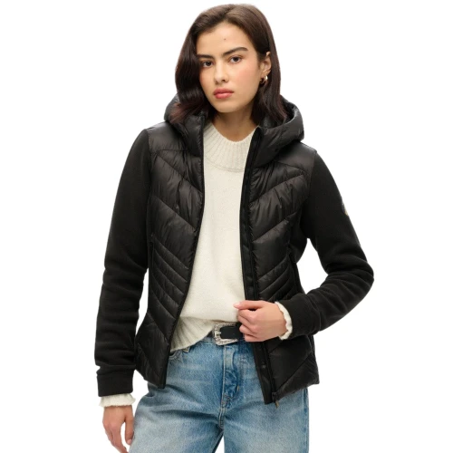 SUPERDRY Γυναικείο Μπουφάν Hooded Storm Fleece