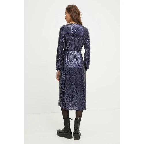 SUPERDRY Γυναικείο Φόρεμα D3 Bout Sequin Wrap Max