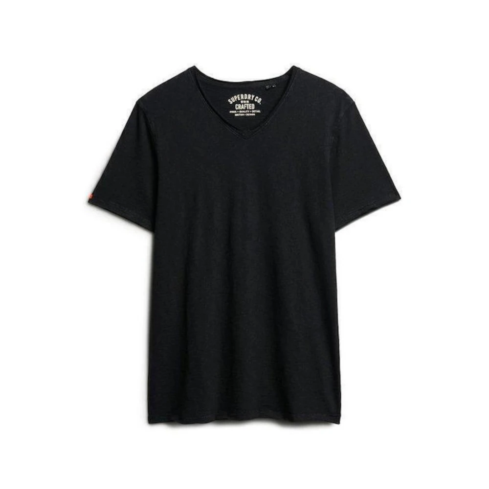 SUPERDRY Ανδρική Μπλούζα Stud Raw Edge Slub V T-Shirt