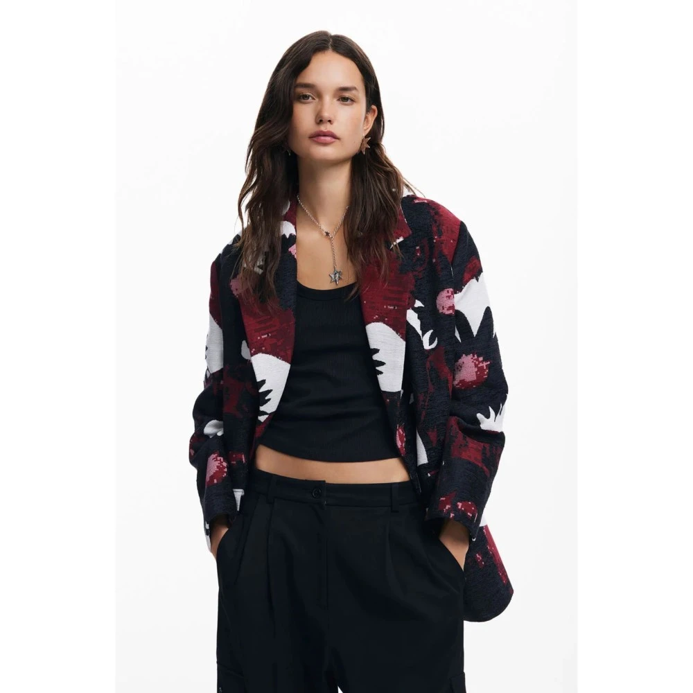 DESIGUAL Παλτό Winter Daisies Γυναικείο