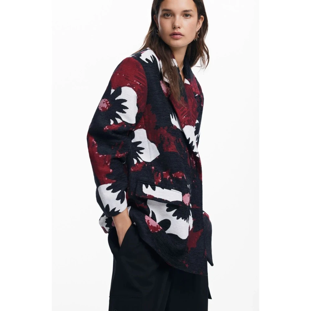 DESIGUAL Παλτό Winter Daisies Γυναικείο