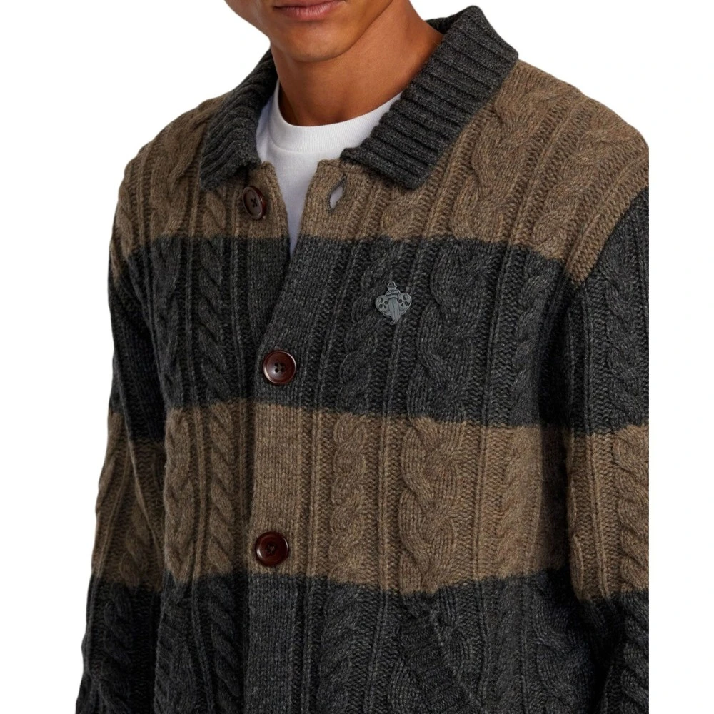 RVCA Φούτερ Chefs Kiss Cardigan Ανδρικό