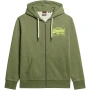 SUPERDRY Φούτερ με Κουκούλα και Γραφικά Σχέδια M2013717A D2 OVIN NEON VL GRAPHIC ZIPHOOD