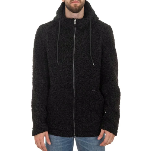 GUESS Μπουφάν Ανδρικό Αμφίδρομο με Κουκούλα