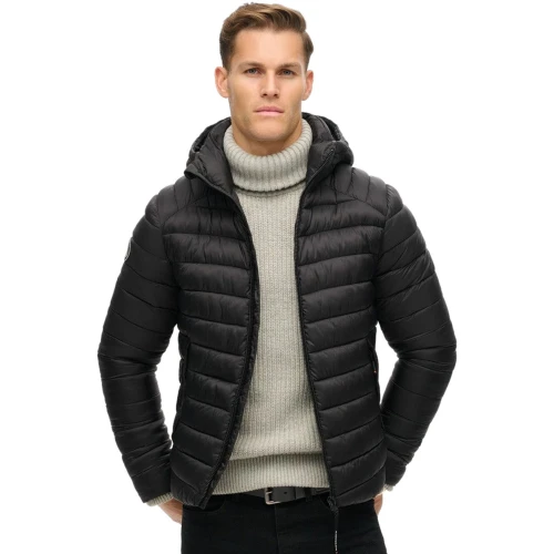 SUPERDRY ΜΠΟΥΦΑΝ HOODED FUJI SPORT PADDED JKT