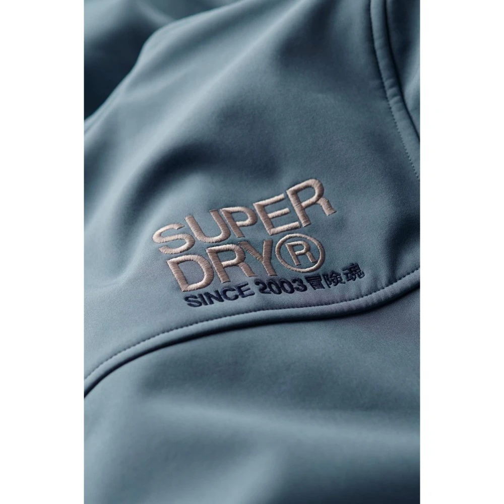 SUPERDRY Μπουφάν D2 SDCD HOODED SOFT SHELL TREKKER JKT ΜΠ
