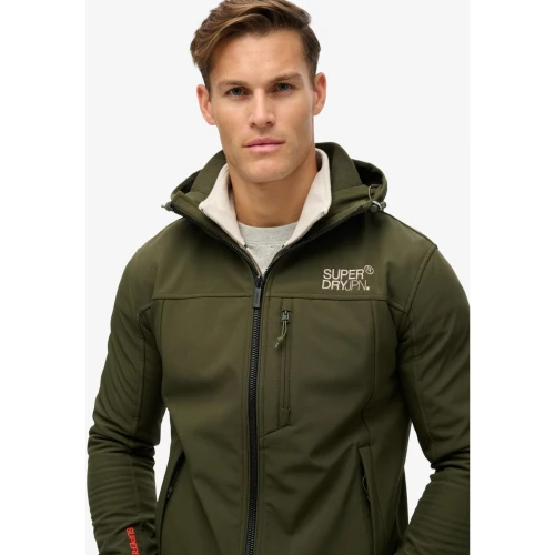 SUPERDRY Μπουφάν D2 SDCD HOODED SOFT SHELL TREKKER JKT ΜΠ