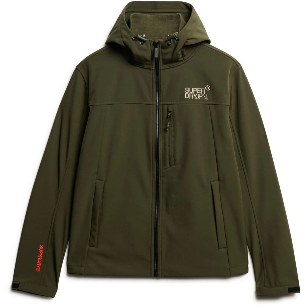 SUPERDRY Μπουφάν D2 SDCD HOODED SOFT SHELL TREKKER JKT ΜΠ