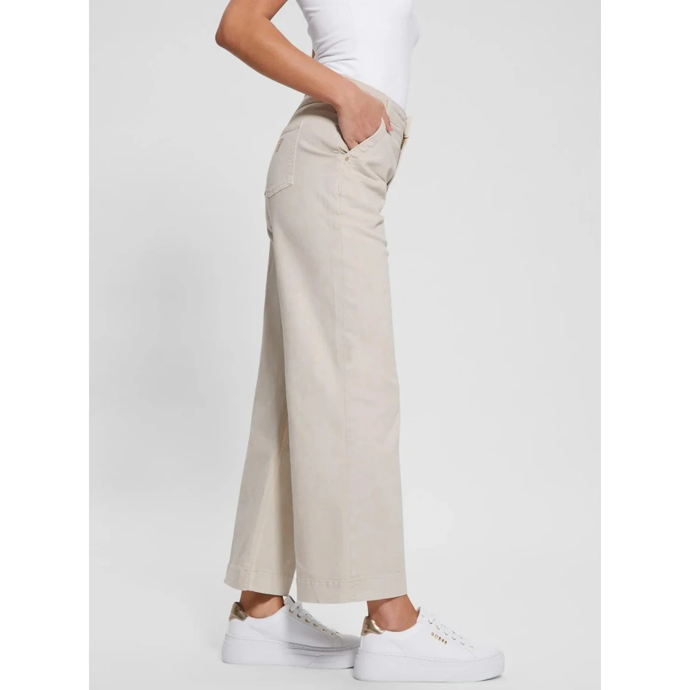 GUESS Παντελόνι Darma High Wide Γυναικείο