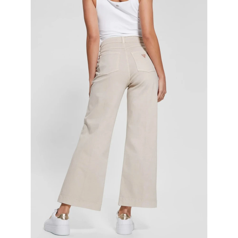 GUESS Παντελόνι Darma High Wide Γυναικείο