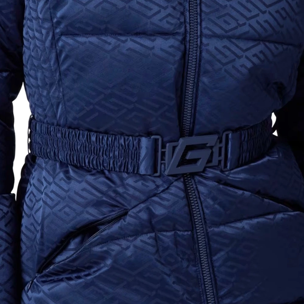 GUESS Μπουφάν Seline Logo Midi Puf Γυναικείο