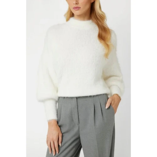 GUESS Μπλούζα Keyla CN LS Γυναικείο