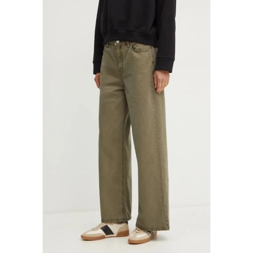 GUESS Παντελόνι Bellflower Twist Leg Γυναικείο