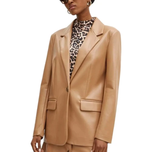 GUESS Σακάκι Lia PU Γυναικείο