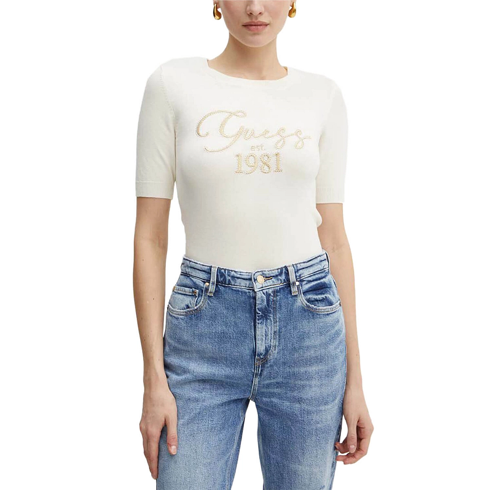 GUESS Φούτερ Paloma Logo Γυναικείο