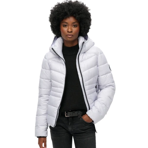 SUPERDRY Μπουφάν Κουκούλα Fuji W5011724A D2 SDCD Padded Jacket Μπορντό