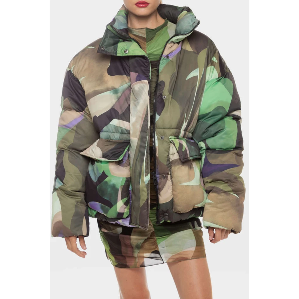 DESIGUAL Παλτό 24WWEW67 D2 Padded Aalborg Lacroix Γυναικείο