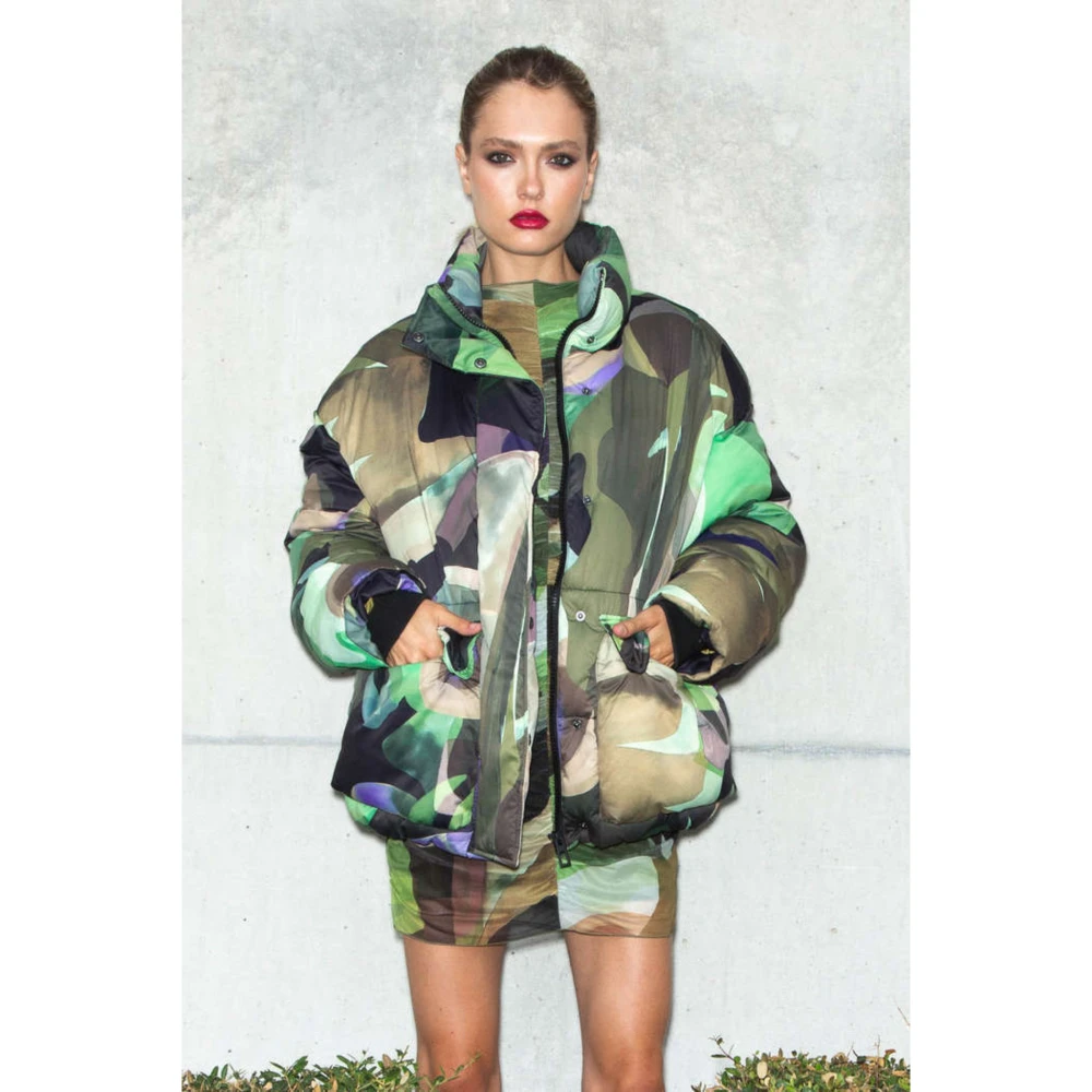 DESIGUAL Παλτό 24WWEW67 D2 Padded Aalborg Lacroix Γυναικείο