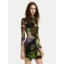 DESIGUAL Φόρεμα Καμουφλάζ Lacroix Γυναικείο