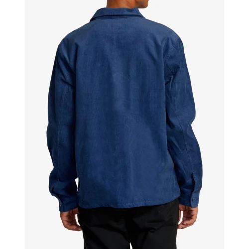 RVCA Μπουφάν Americana Corduroy Overshirt Ανδρικό