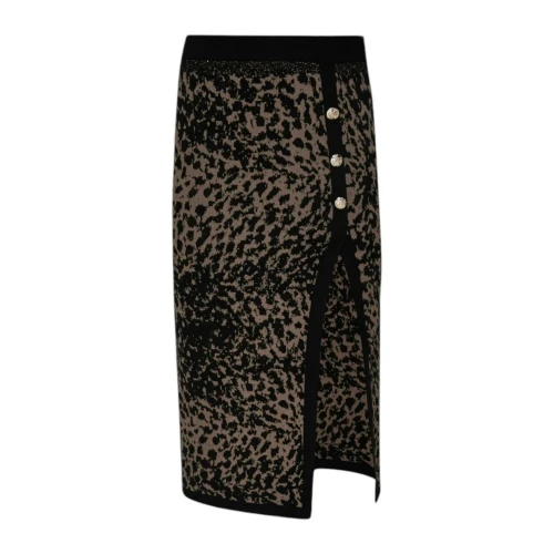 LIU JO Φούστα Πλεκτή Μαύρη Γυναικείο