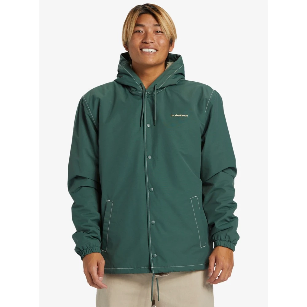 QUIKSILVER Μπουφάν Rain Cloud Ζεστό με Κουκούλα Ανδρικό