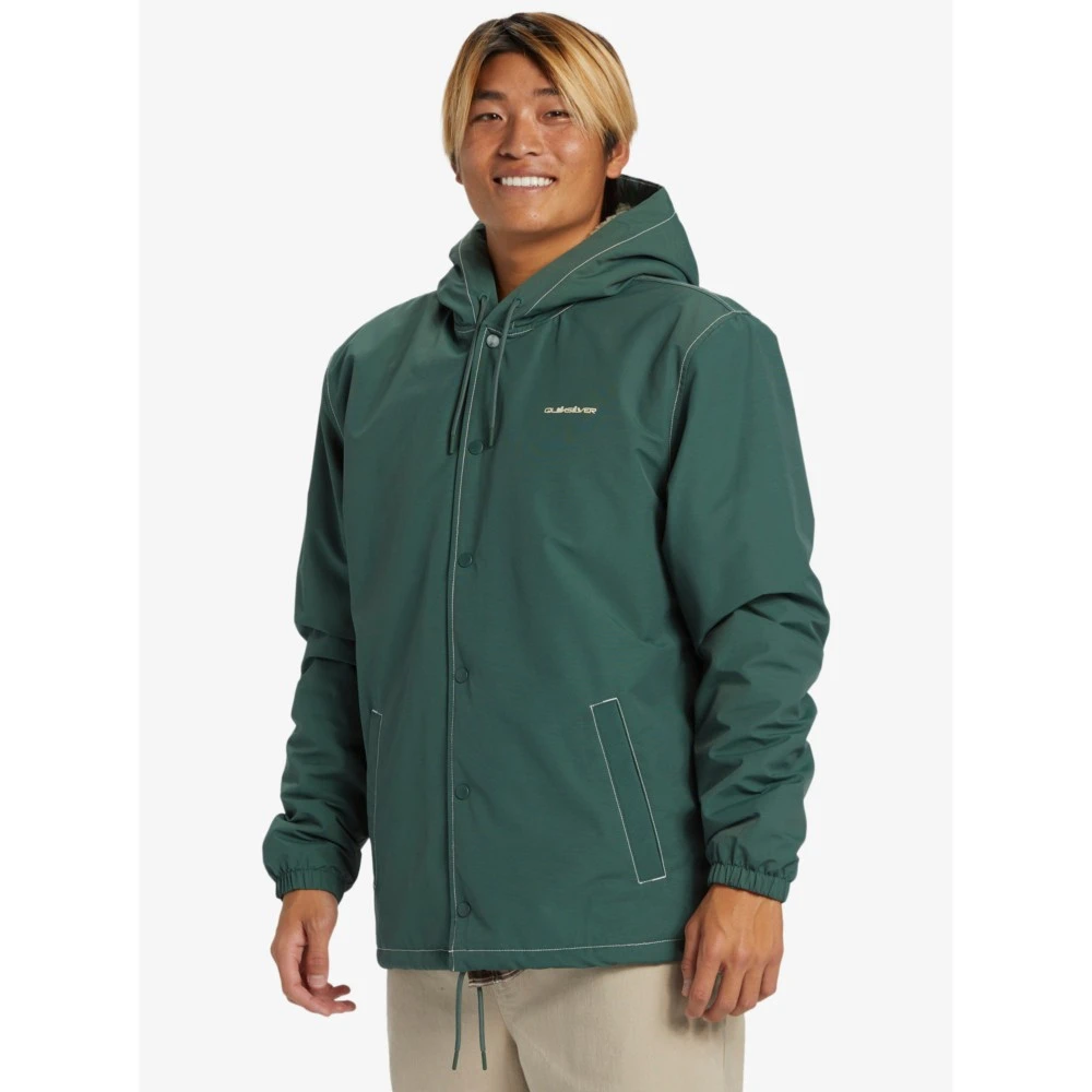 QUIKSILVER Μπουφάν Rain Cloud Ζεστό με Κουκούλα Ανδρικό