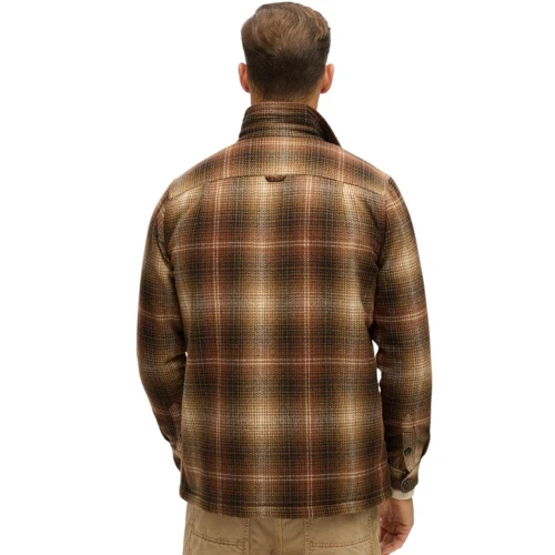 SUPERDRY OVIN WOOL MILLER ΠΟΥΚΑΜΙΣΟ OVERSHIRT