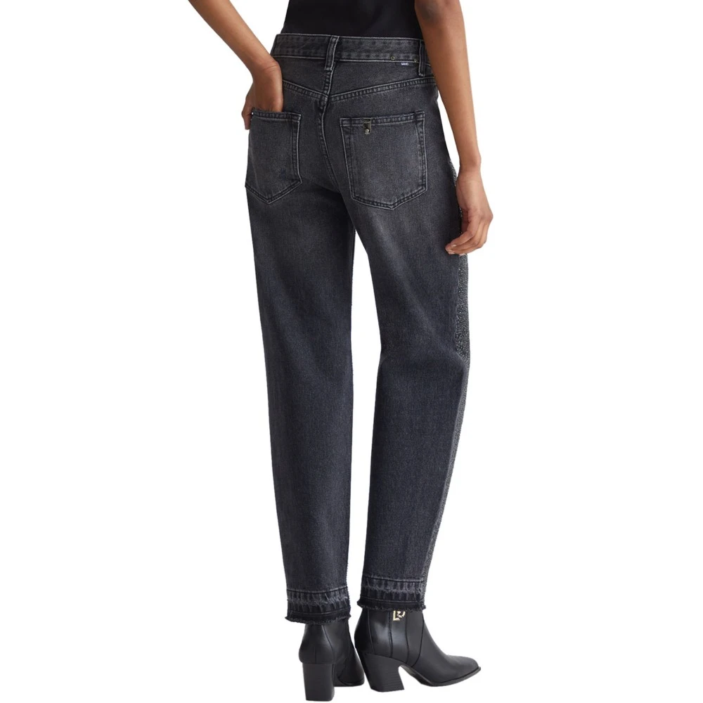 LIU JO Παντελόνι Denim Cropped Straight Γυναικείο