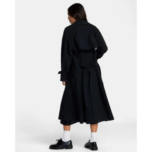 RVCA Μπουφάν Invisible Man Trench Coat Γυναικείο