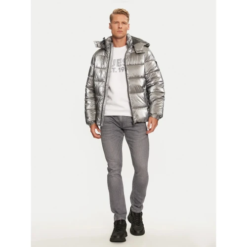 GUESS Μπουφάν Metallized Puffa Ανδρικό
