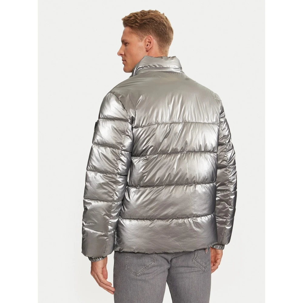 GUESS Μπουφάν Metallized Puffa Ανδρικό