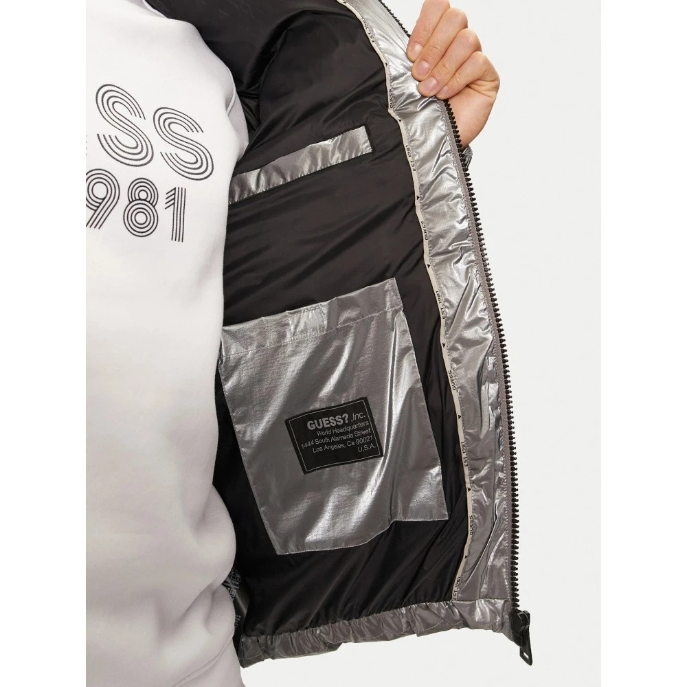 GUESS Μπουφάν Metallized Puffa Ανδρικό