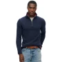SUPERDRY Vintage Athletic Knit Henley Πλεκτό Μπλουζάκι