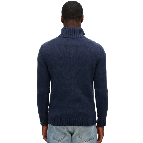 SUPERDRY Vintage Athletic Knit Henley Πλεκτό Μπλουζάκι