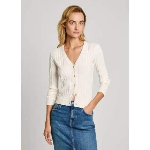 PEPE JEANS Πλεκτό Ζακέτα Drop 2 Izabel Γυναικείο